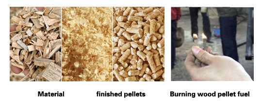 wood sawdust pellets